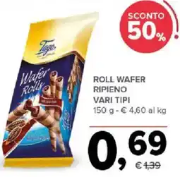 Todis Tago Wafer Rolls offerta