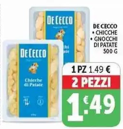 Deco Superstore De Cecco Chicche di Patate offerta