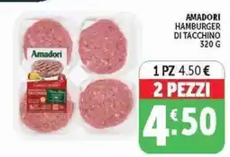 Deco Superstore Amadori Hamburger di tacchino offerta