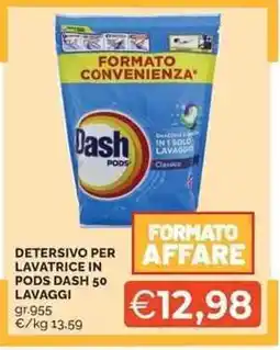 Mercatò Detersivo per lavatrice in pods Dash offerta
