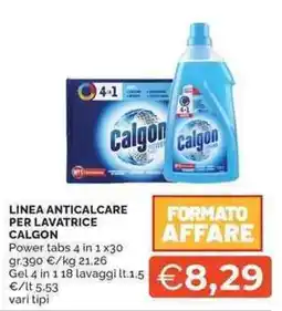 Mercatò LINEA ANTICALCARE PER LAVATRICE CALGON offerta