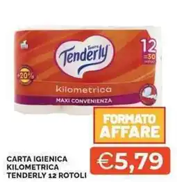 Mercatò Carta igienica kilometrica Tenderly offerta
