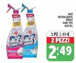 Deco Superstore ACE DETERGENTE SPRAY offerta