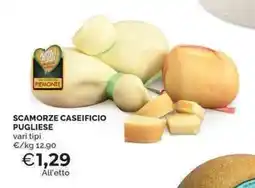 Mercatò SCAMORZE CASEIFICIO PUGLIESE offerta