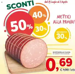 Todis Mortadella Flavia offerta