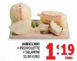 Deco Superstore Auricchio Provolette Salamini offerta