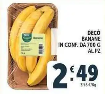 Deco Market DECÒ BANANE offerta