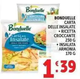 Deco Market Bonduelle Carta delle Insalate offerta
