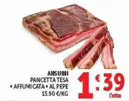 Deco Superstore ANSUINI PANCETTA TESA offerta