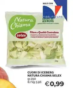 Mercatò Cuori di Iceberg Natura Chiama Selex offerta