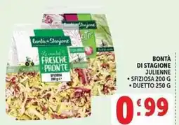 Deco Market BONTÀ DI STAGIONE JULIENNE offerta