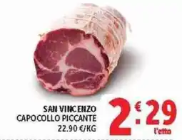Deco Superstore SAN VINCENZO CAPOCOLLO PICCANTE offerta
