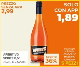 Todis Spritz aperitivo offerta