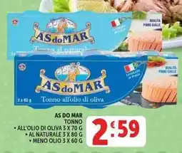 Deco Market AS DO MAR TONNO offerta