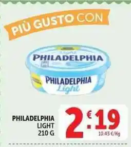 Deco Market PHILADELPHIA Light offerta