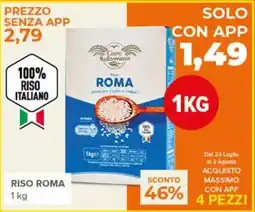 Todis Riso Roma offerta