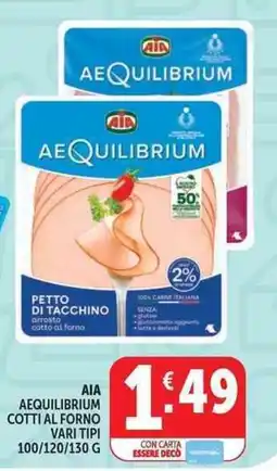Deco Market AIA AEQUILIBRIUM PETTO DI TACCHINO offerta