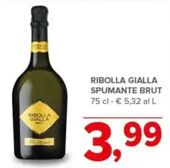 Todis Ribolla Gialla Spumante Brut offerta