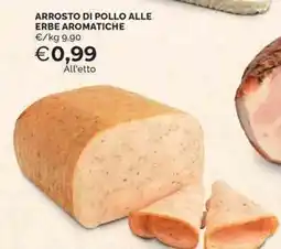 Mercatò ARROSTO DI POLLO ALLE ERBE AROMATICHE offerta