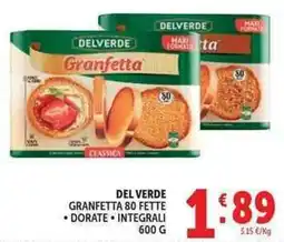 Deco Market DELVERDE Granfetta offerta