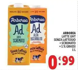 Deco Market Arborea Latte UHT Senza Lattosio offerta