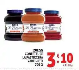 Deco Market ZUEGG CONFETTURE LA PASTICCERA offerta