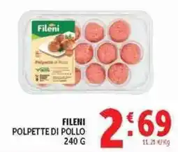 Deco Superstore Fileni Polpette di Pollo offerta