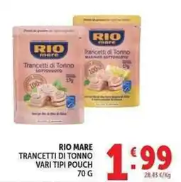 Deco Market RIO MARE TRANCETTI DI TONNO offerta