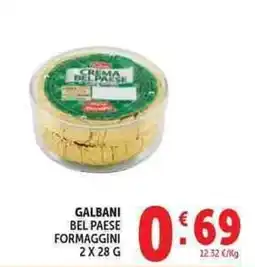 Deco Market GALBANI BEL PAESE FORMAGGINI offerta