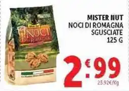 Deco Superstore MISTER NUT NOCI DI ROMAGNA SGUSCIATE offerta
