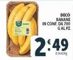 Deco Superstore DECÒ BANANE offerta
