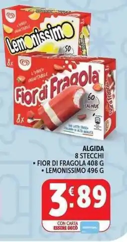 Deco Market Algida Fior di Fragola offerta