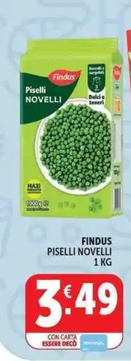 Deco Market Findus Piselli Novelli offerta