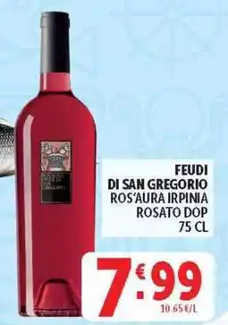 Deco Superstore FEUDI DI SAN GREGORIO ROS'AURA IRPINIA ROSATO DOP offerta