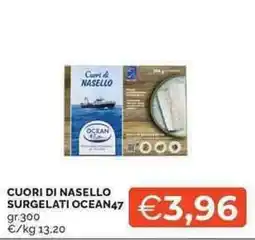 Mercatò Cuori di Nasello Surgelati Ocean47 offerta