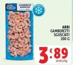 Deco Superstore ARBI GAMBERETTI SGUSCIATI offerta