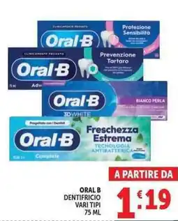 Deco Market Oral B Dentifricio offerta