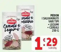 Deco Superstore Pedon I Salvaminuti Cereali e Legumi offerta