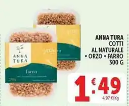 Deco Superstore Anna Tura Cotti al naturale Orzo Farro offerta