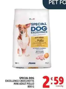 Deco Market SPECIAL DOG EXCELLENCE CROCCETTE MINI ADULT POLLO offerta