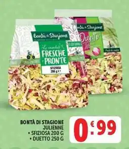 Deco Superstore BONTÀ DI STAGIONE JULIENNE offerta