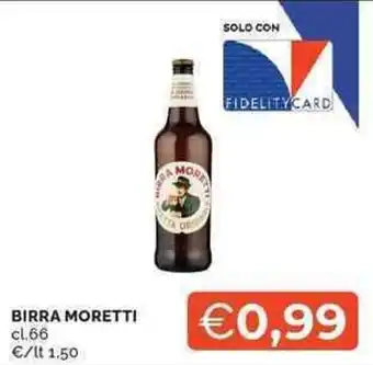Mercatò BIRRA MORETTI offerta