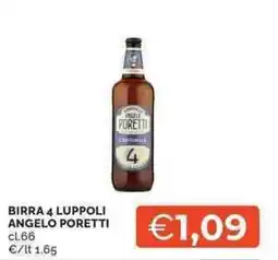 Mercatò BIRRA 4 LUPPOLI ANGELO PORETTI offerta
