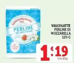 Deco Superstore VALCOLATTE PERLINE DI MOZZARELLA offerta