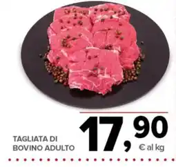 Todis TAGLIATA DI BOVINO ADULTO offerta