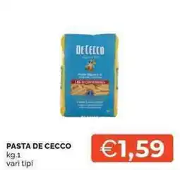 Mercatò PASTA DE CECCO offerta