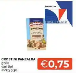 Mercatò Crostini Panealba offerta