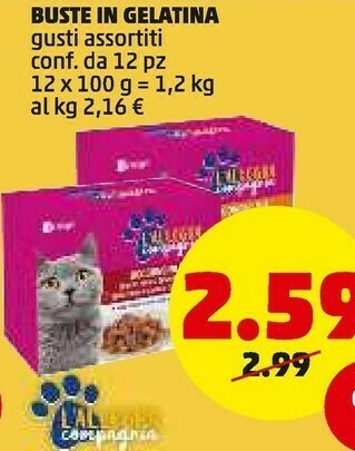 Cibo per gatti