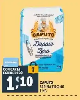 Deco Market CAPUTO FARINA TIPO 00 offerta