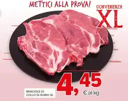 Todis Braciole di collo di suino XL offerta